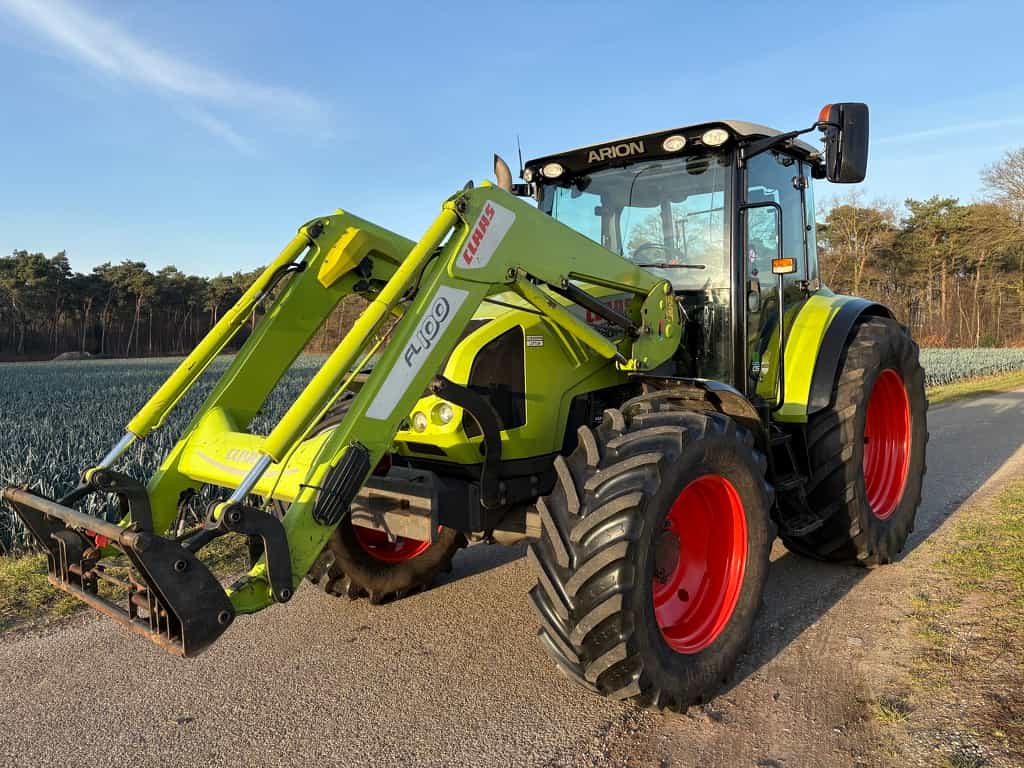 Claas arion 420 CIS met frontlader