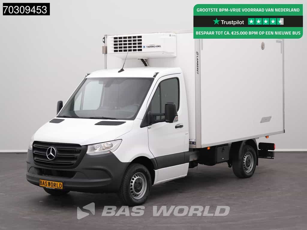 Mercedes Sprinter 317 CDI Automaat Thermo King V500 Max 380V stekker Bakwagen gekoeld Vriezer Vries Vrieswagen Koel Koeler Kühl Kühler Kühlwagen Frigo Airco