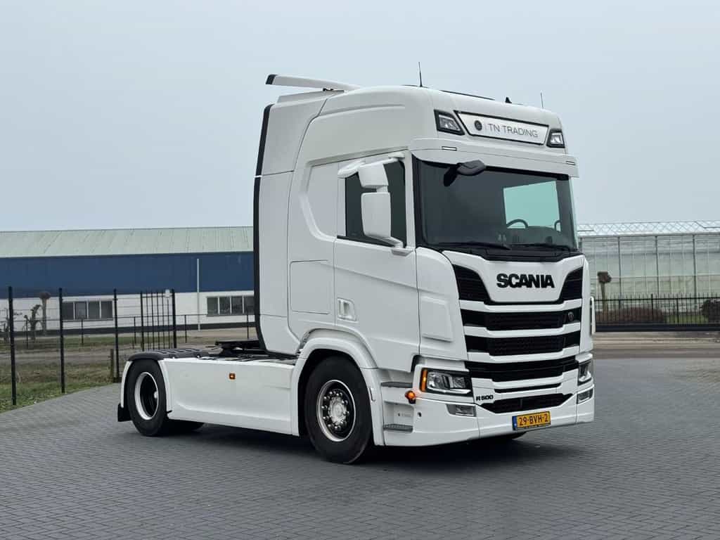 Scania R500 NL TRUCK, 2X TANK, RETARDER, BLAD/LUCHT, TOP, 2021.