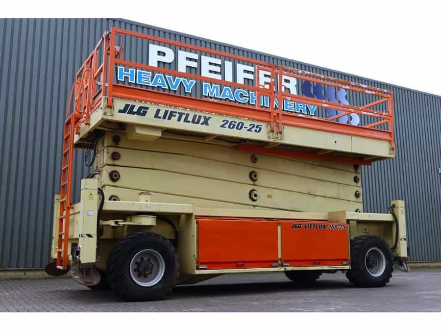 JLG 260-25 Diesel, 4x4 Drive, 9.80m Hydraulic Deck Ext