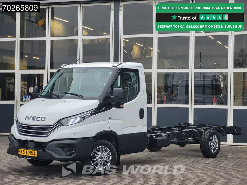 Iveco Daily 35S16 Automaat BPM VRIJ Chassis Cabine 410WB 2025 model LED CarPlay Camera Velgen Cruise Airco Fahrgestell Airco Cruise control