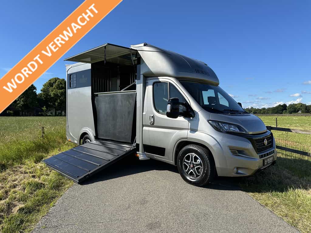 Fiat Ducato 2-paards paardenvrachtwagen B-rijbewijs NIEUW Automaat