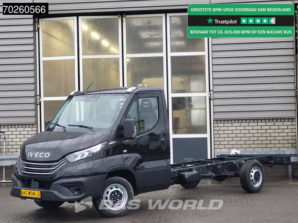Iveco Daily 35S21 3.0L Automaat BPM VRIJ Chassis Cabine 410WB 2025 model LED CarPlay ACC Airco Fahrgestell Airco