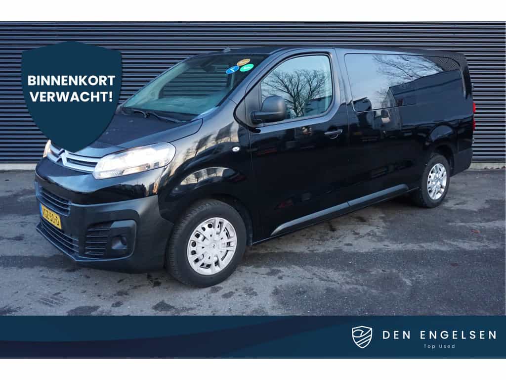 Citroën Jumpy 2.0 120pk Dubbele cabine XL L3 5-zits Trekhaak Cruise control Parkeersensoren Airco