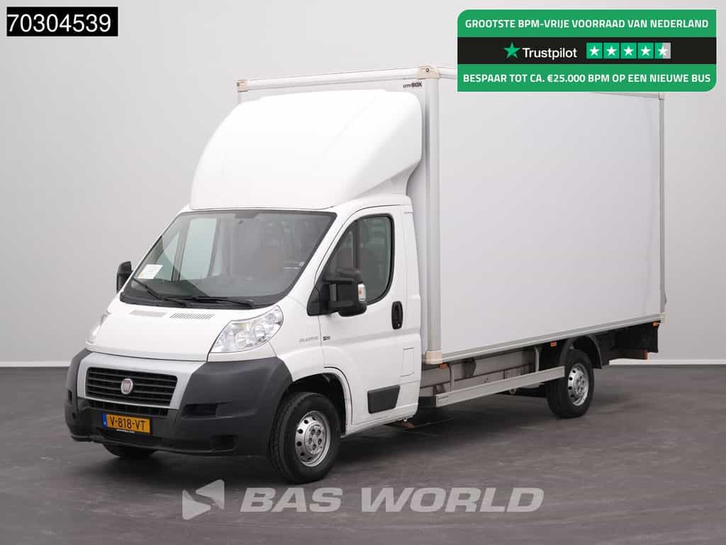 Fiat Ducato 130pk D'Hollandia Laadklep Bakwagen Airco Cruise Camera Meubelbak Koffer Airco Cruise control