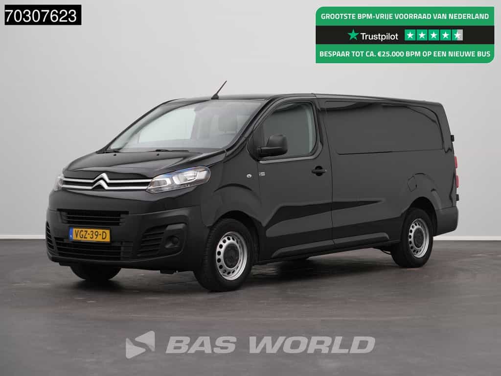 Citroën Jumpy 122pk L3H1 Trekhaak Airco Cruise Parkeersensoren APK 09-2026 Euro6 L3 Long Airco Trekhaak Cruise control