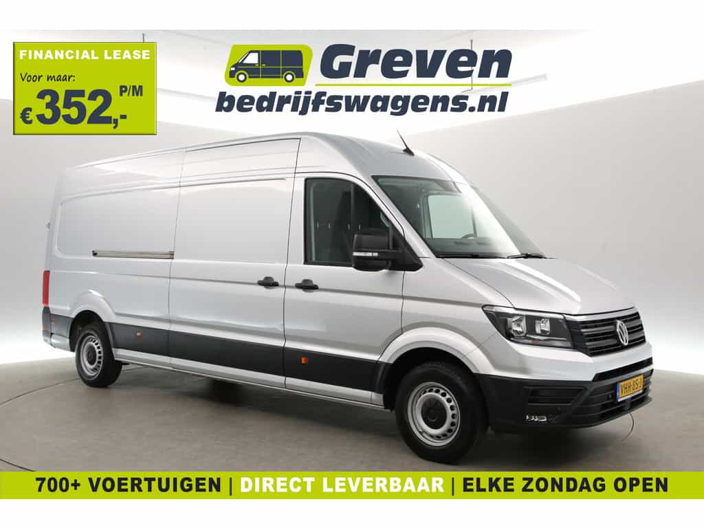 Volkswagen Crafter 35 2.0 TDI Highline 140PK L4H3 | 3000KG Trekgew. | Trekh. | Euro6 | Airco | Cruise | Carplay | Camera | 3-Zits | Parkeersens.