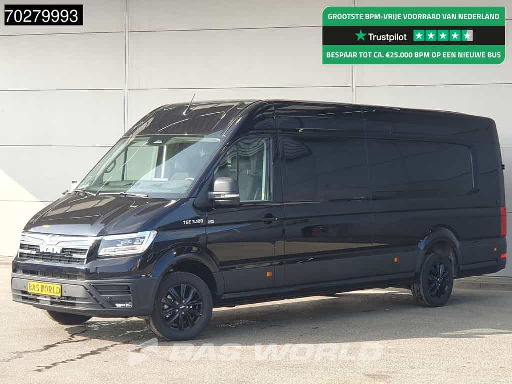 MAN TGE 3.180 Automaat L5H3 LED ACC Navi Airco Camera Parkeersensoren Euro6 L5 17m3 Airco