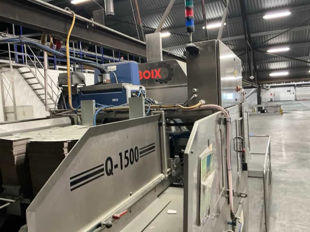 Boix Q-1500 dozenopzetmachine