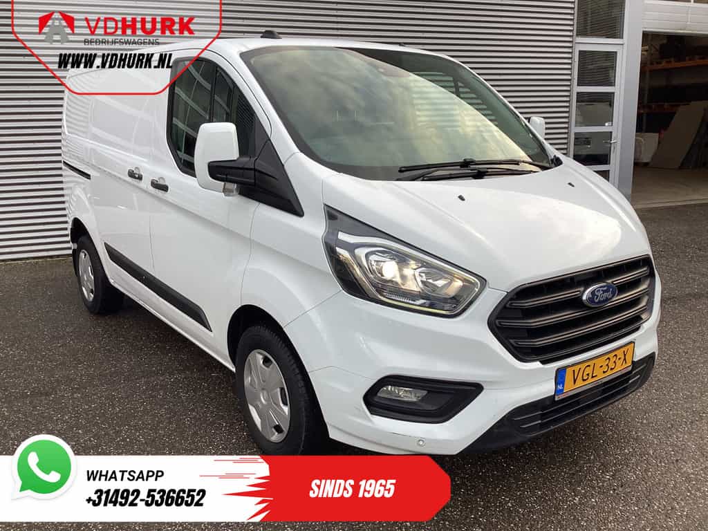 Ford Transit Custom 2.0 TDCI EXPORT ONLY Carplay/ Airco/ Cruise/ Trekhaak/ 2.5t Trekverm./ PDC V+A/ Navi