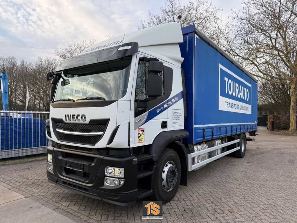 Iveco AT190S/P STRALIS 310 - SCHUIFZEIL/PLANE/CURTAIN - 19 TON - KEURING/TUV 06/2026 - BELGIUM TRUCK - TOP! TS386475