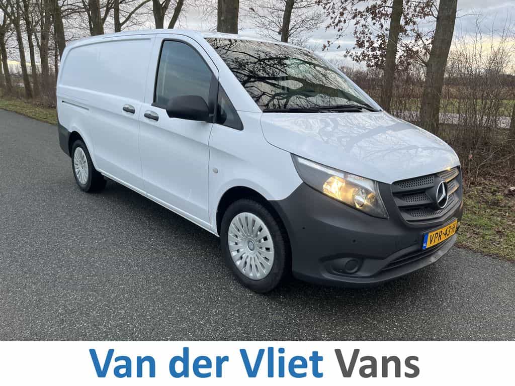 Mercedes-Benz Vito 114 CDI E6 Automaat Lang BPM Vrij! Lease €403p/m, Aluca inrichting, Airco, Carplay, PDC V+A, Onderhoudshistorie aanwezig