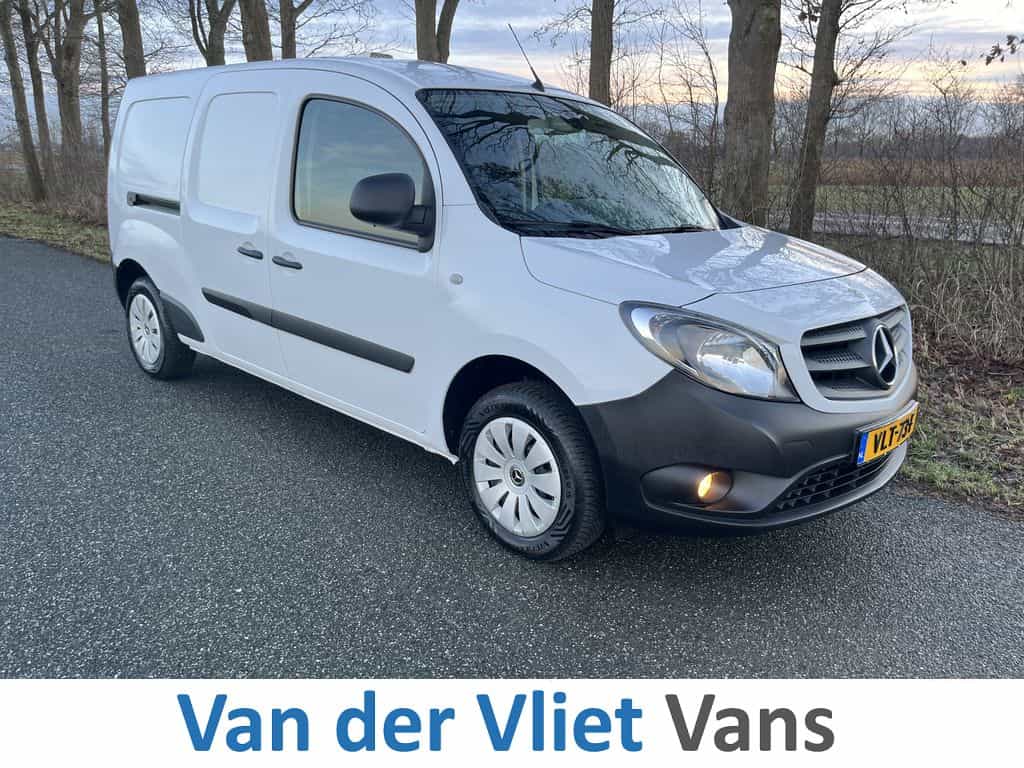 Mercedes-Benz Citan 109 CDI 90pk E6 Extra Lang BPM Vrij! Lease €240 p/m, Airco, Cruise controle, Laadbrug, Schuifdeur, Mistlampen, Onderhoudshistorie aanwezig
