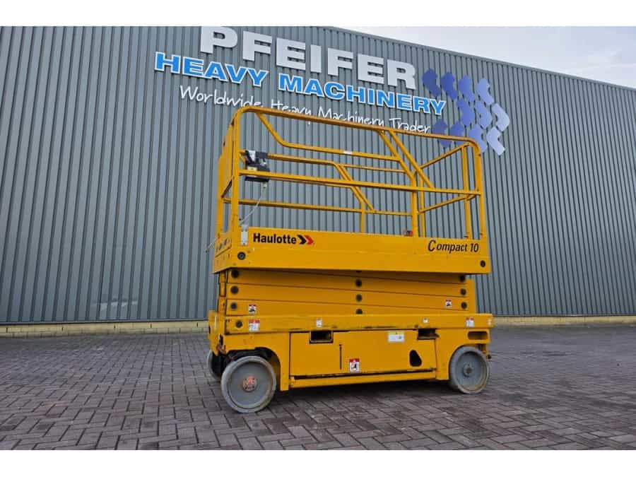 Haulotte Compact 10 Electric, 10m Working Height, 450kg Cap
