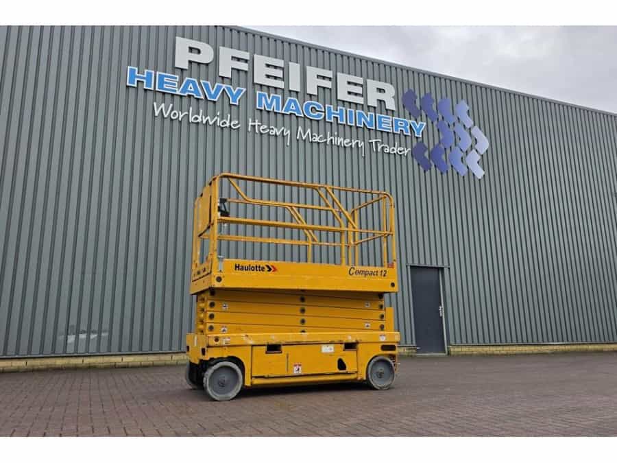 Haulotte Compact 12 Electric, 12m Working Height, 300kg Cap