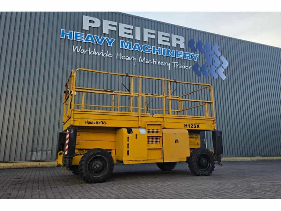 Haulotte H12SX Diesel, 4x4 Drive, 12m Working Height, 700kg