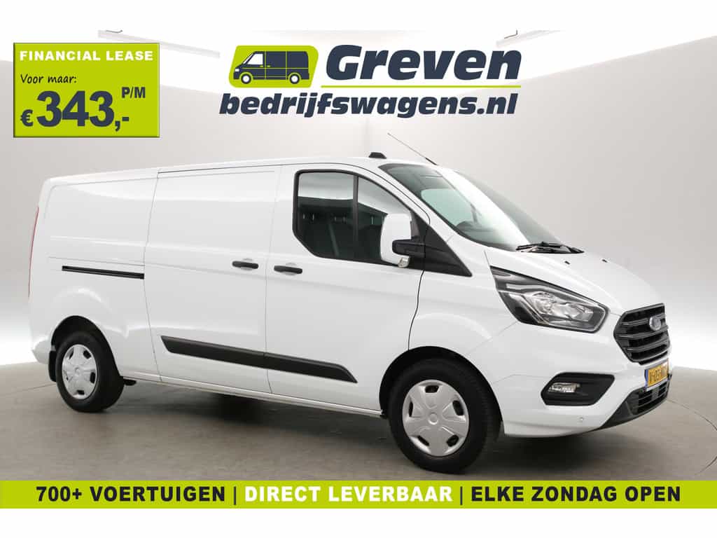 Ford Transit Custom 2.0 TDCI L2H1 | 2800KG Trekgew. | Trekh. | Airco | Cruise | 3-Zits | Parkeersens.