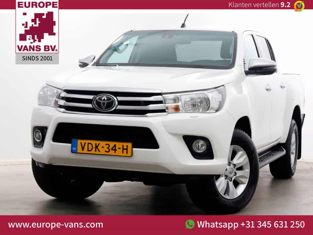 Toyota HiLux 2.4 D-4D-F 150pk E6 4WD 4x4 Automaat Double Cab Airco/Camera 11-2019