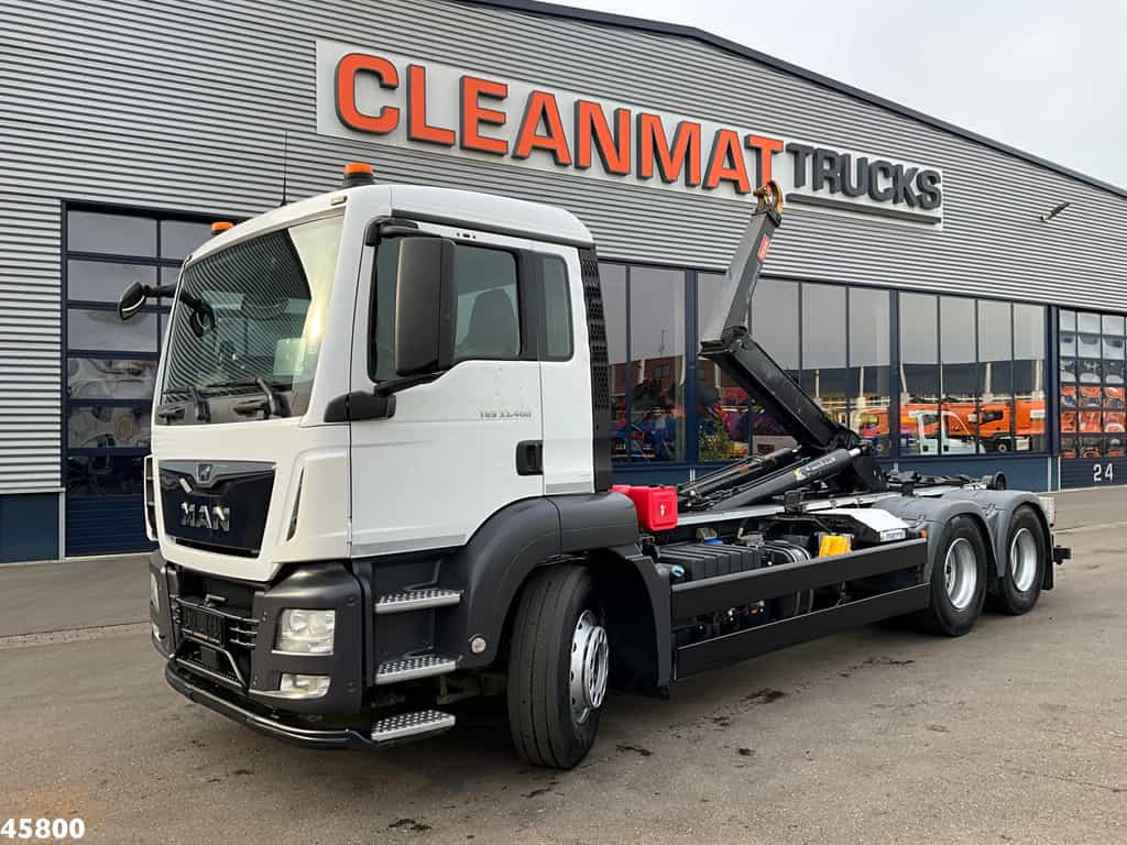 Man TGS 28.460 6x4 Euro 6 Marrel 20 Ton haakarmsysteem