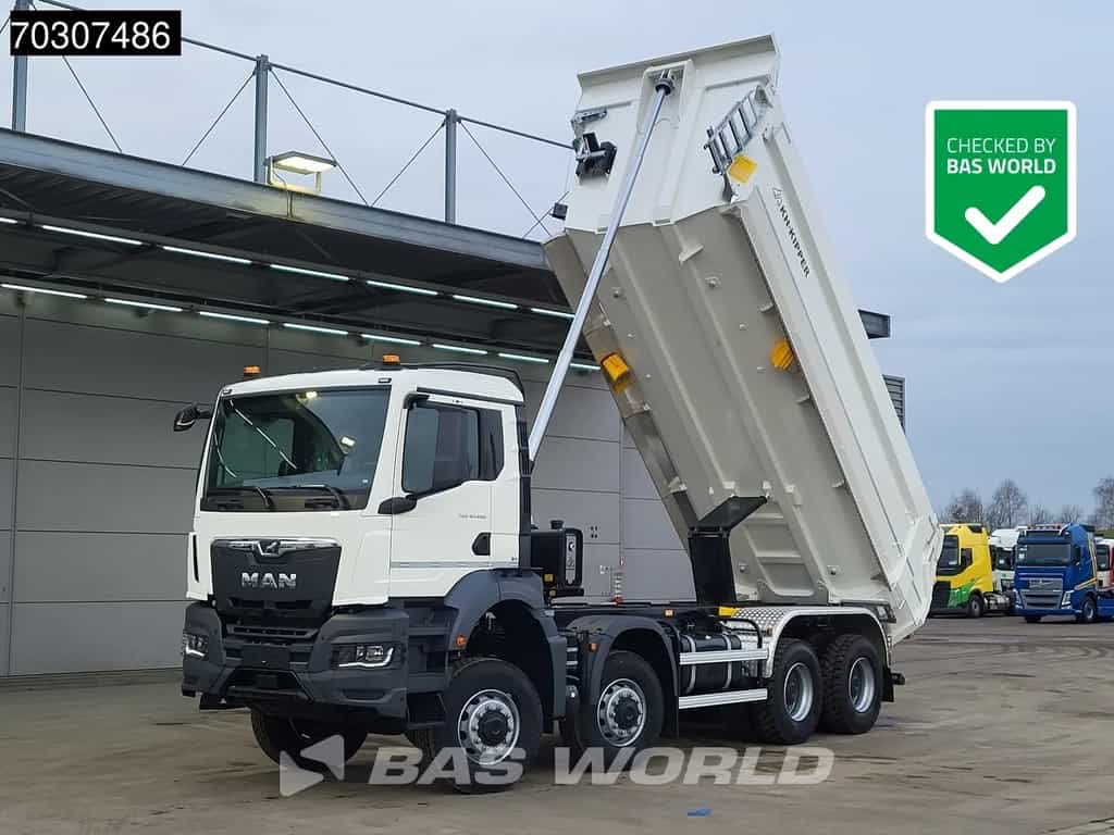 MAN TGS TGS 41.480 8X6 NEW! 8x6 19m3 tipper Steel suspension Automatic Euro 6