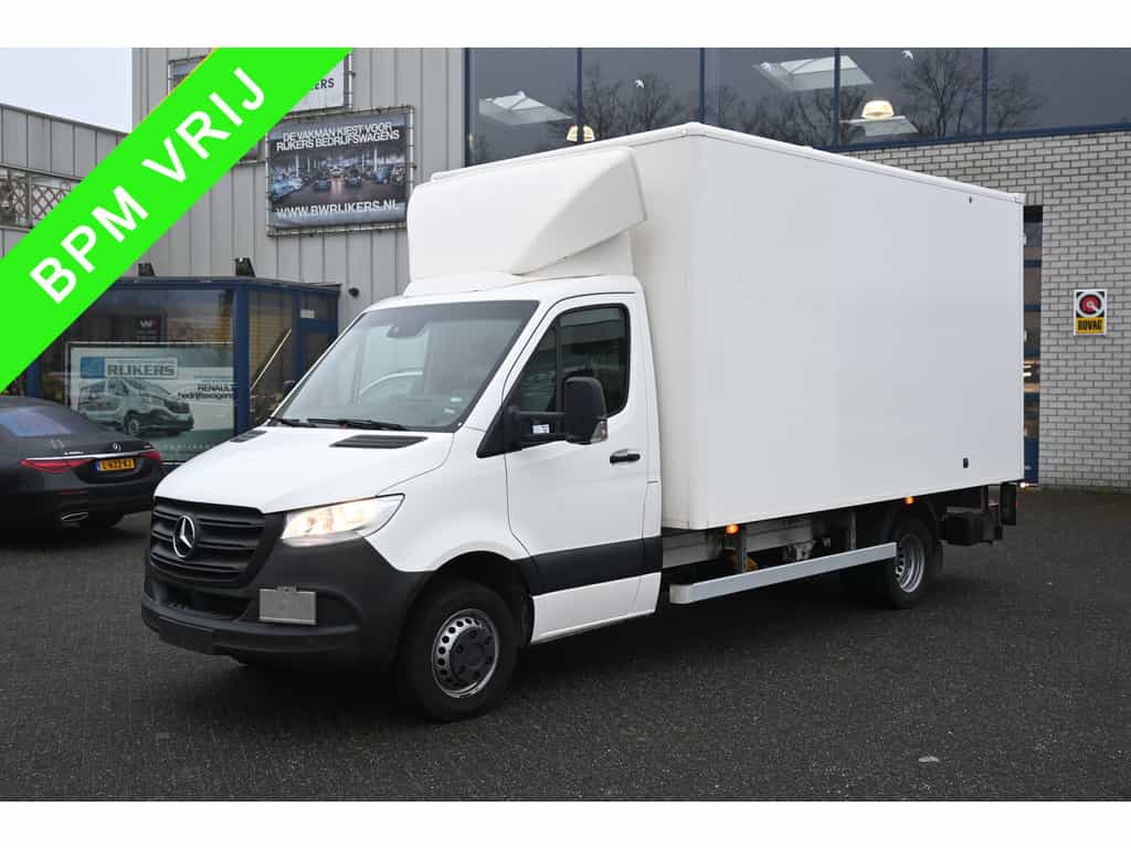 Mercedes-Benz Sprinter 514 CDI Bakwagen met laadklep Airco, Camera, Geveerde stoel, Palfinger klep