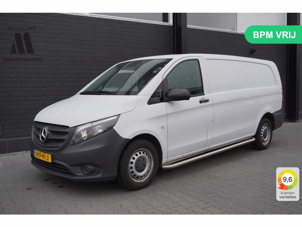 Mercedes-Benz Vito 110 CDI XL EURO 6 - Airco - Sidebars - Camera - €13.950,- Excl.
