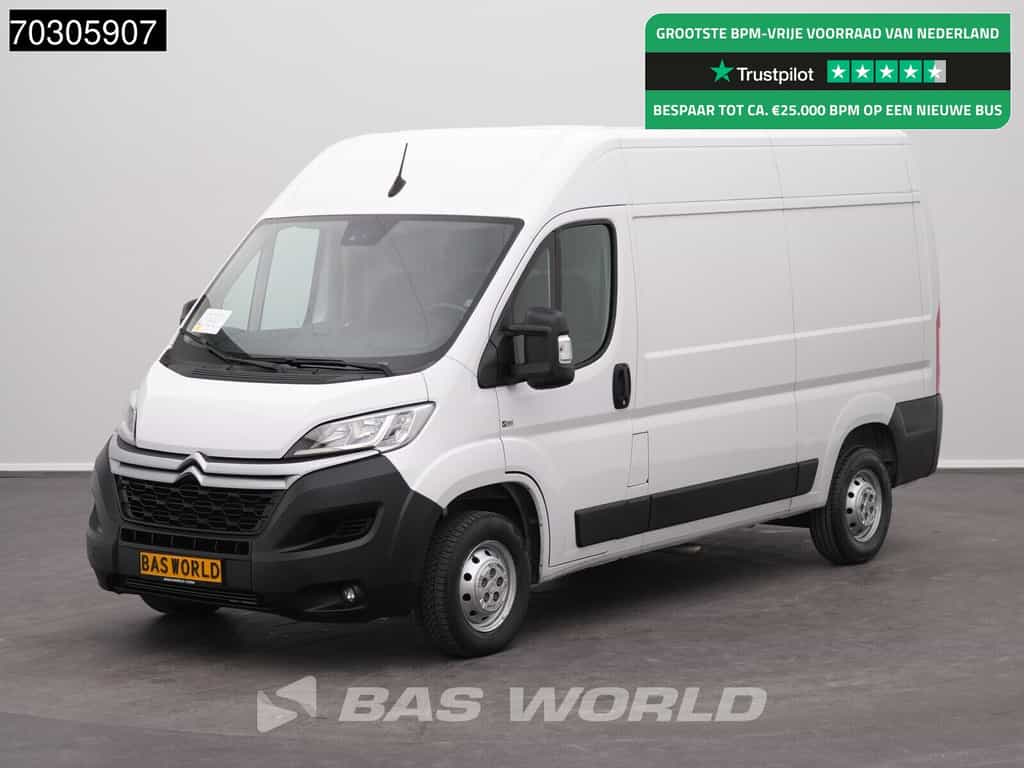 Citroën Jumper 140pk L2H2 Navi Airco Cruise Camera Parkeersensoren Euro6 L2 Airco Cruise control