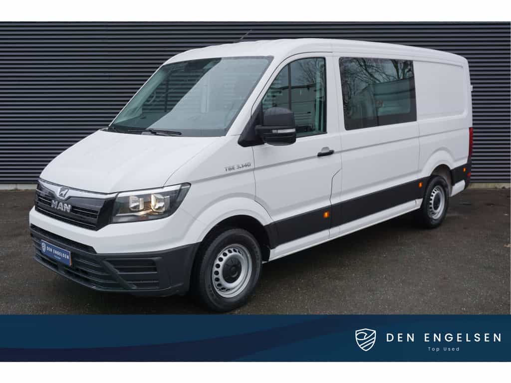 MAN TGE 3.140 140pk Dubbele cabine L3H2/L2H1 Navigatie Trekhaak Camera Cruise control Parkeersensoren