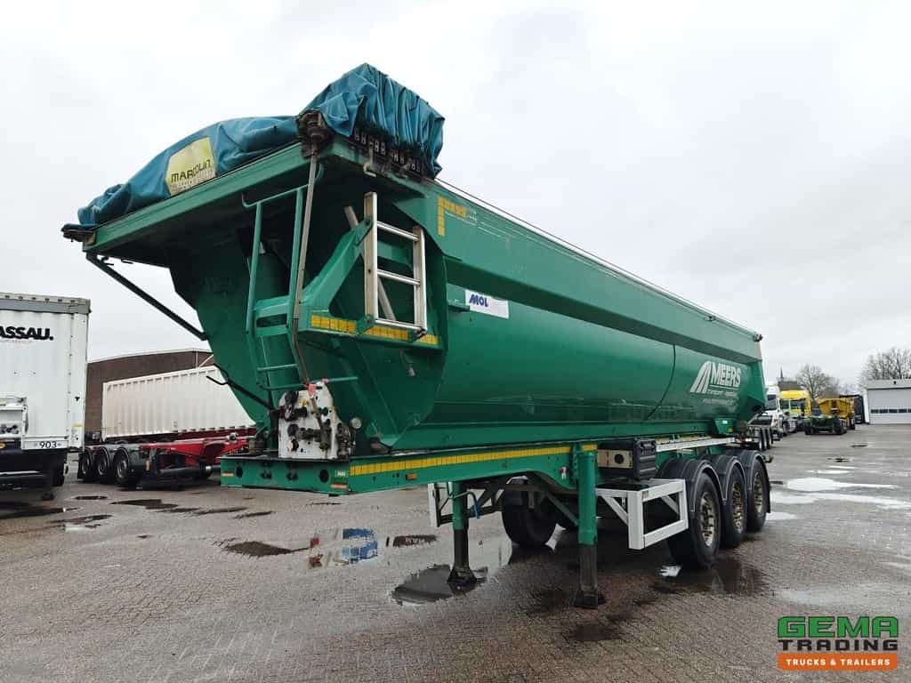 MOL KS85.27TRI.39ST 3-Assen SAF - Kipper 30m³ - ALU/Staal - OKUSLIDE / Teflon Liner - Schijfremmen - 04/2026 APK