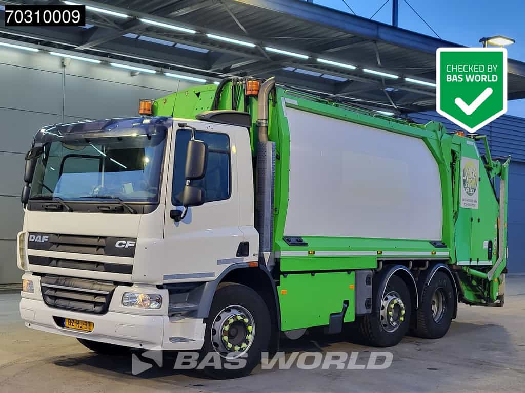 DAF CF75.250 6X2 NL truck APK Geesink GPM III v 20H25 Automatic Euro 5