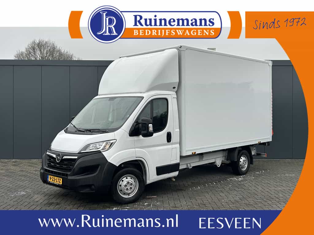 Opel Movano 2.2 CDTi 141 PK / BAKWAGEN+KLEP / 1.050 KG LAADVERMOGEN / 1e EIG. / DHOLLANDIA LAADKLEP / AIRCO / CRUISE  