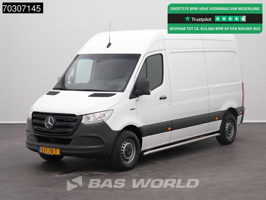 Mercedes eSprinter 312 L2H2 100% Elektrisch 55kWh 168km WLTP Airco Camera Airco Cruise control