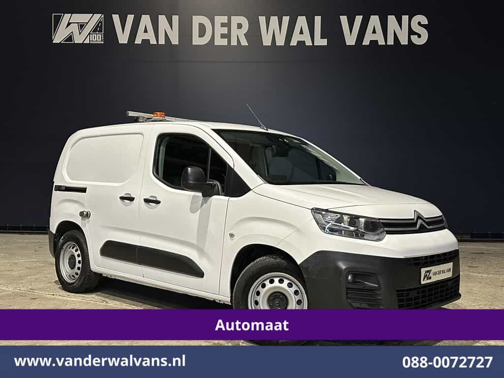 Citroën Berlingo 1.2 PureTech 131pk Automaat **Benzine** L1H1 Inrichting Euro6 Airco | 3-Zits | Camera | Navigatie Apple Carplay, Android Auto, Cruisecontrol, Parkeersensoren, Bijrijdersbank