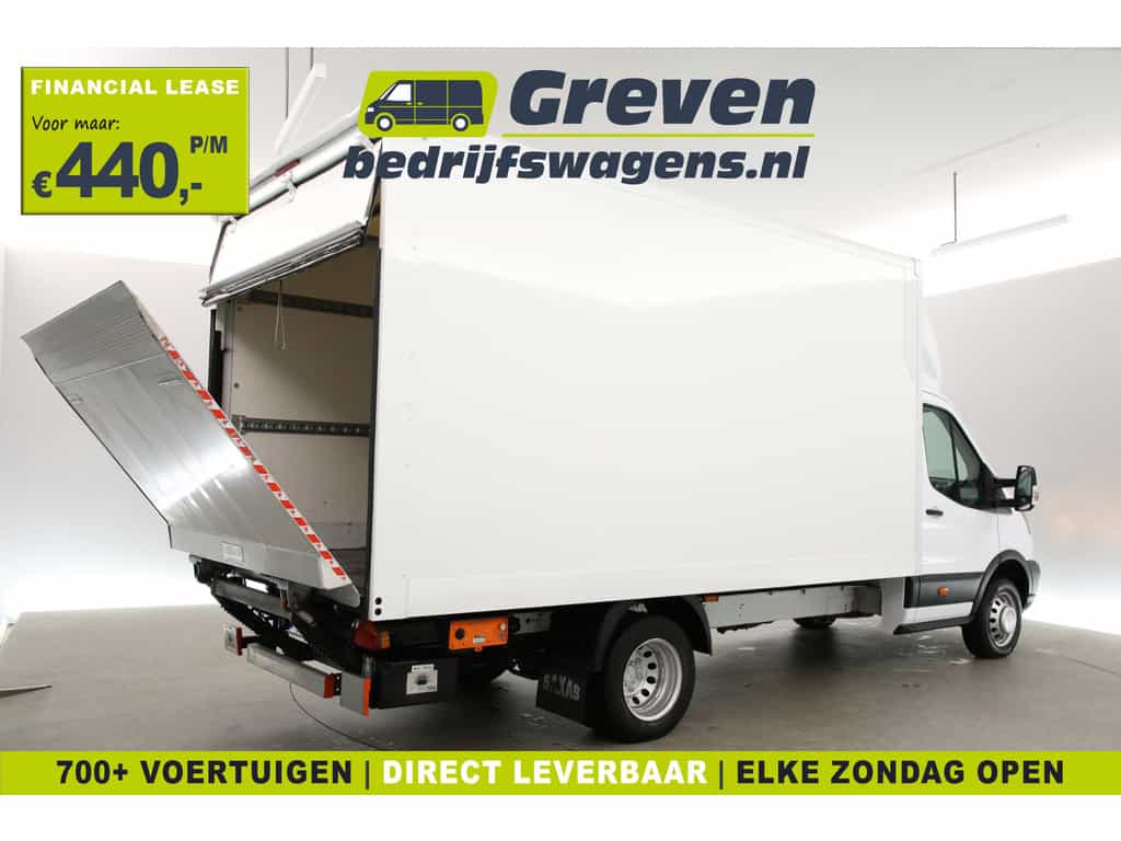 Ford Transit 2.0 TDCI | MARGE | Bakwagen | Laadklep | Dubbellucht | 2800KG Trekgew. | 3-Zits | Airco | Elektrpakket