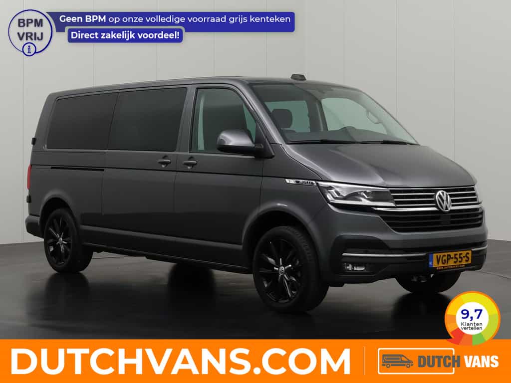 Volkswagen Transporter 2.0TDI 150PK Lang Dubbele Cabine Bulli | Digital Cockpit | Led | Navigatie | Privacyglass