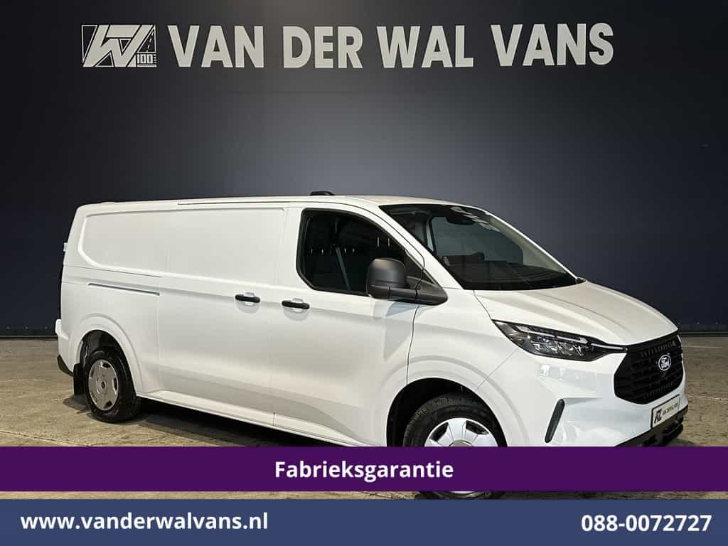 Ford Transit Custom 2.0 TDCI 136pk L2H1 Fabrieksgarantie Euro6 Airco | Camera | Apple Carplay | LED | Cruisecontrol Android Auto, Parkeersensoren, Verwarmde voorruit, Bijrijdersbank, 2800kg trekvermogen