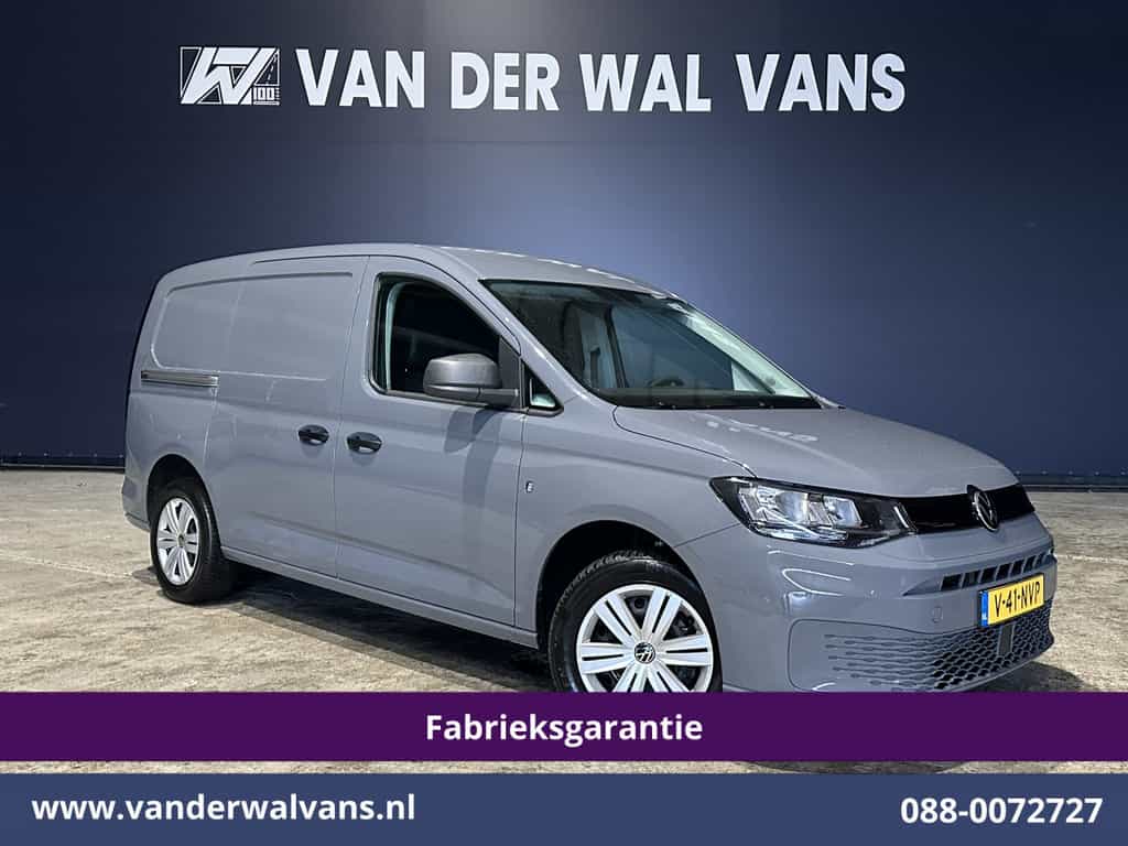 Volkswagen Caddy Cargo Maxi 2.0 TDI 102pk L2H1 Fabrieksgarantie Euro6 Airco | Camera | Apple Carplay | Bumper in de kleur Android Auto, Zijdeur