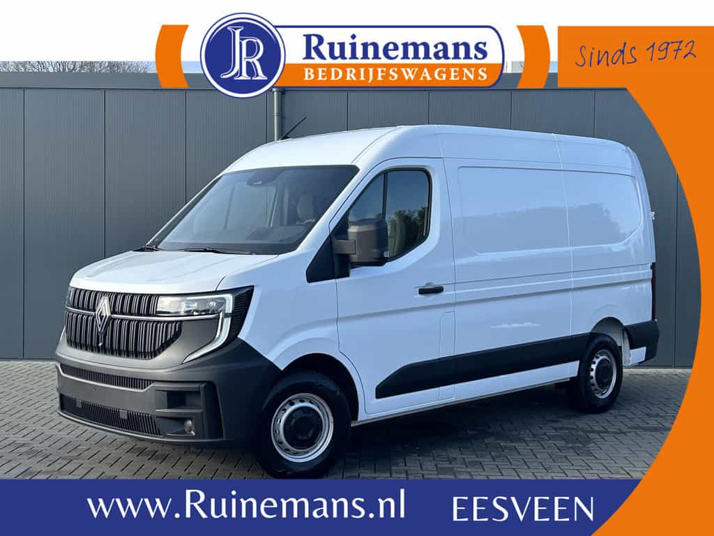 Renault Master T35 2.0 dCi 130 PK + PAKKET / L2H2 / NIEUW !! BPM VRIJ / TREKHAAK / CAMERA / CRUISE / AIRCO / APPLE CARPLAY / ANDROID AUTO