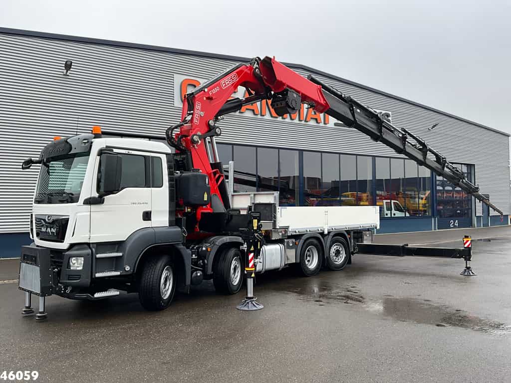 Man TGS 35.430 Euro 6 Fassi 135 Tonmeter laadkraan Just 6.169 km!