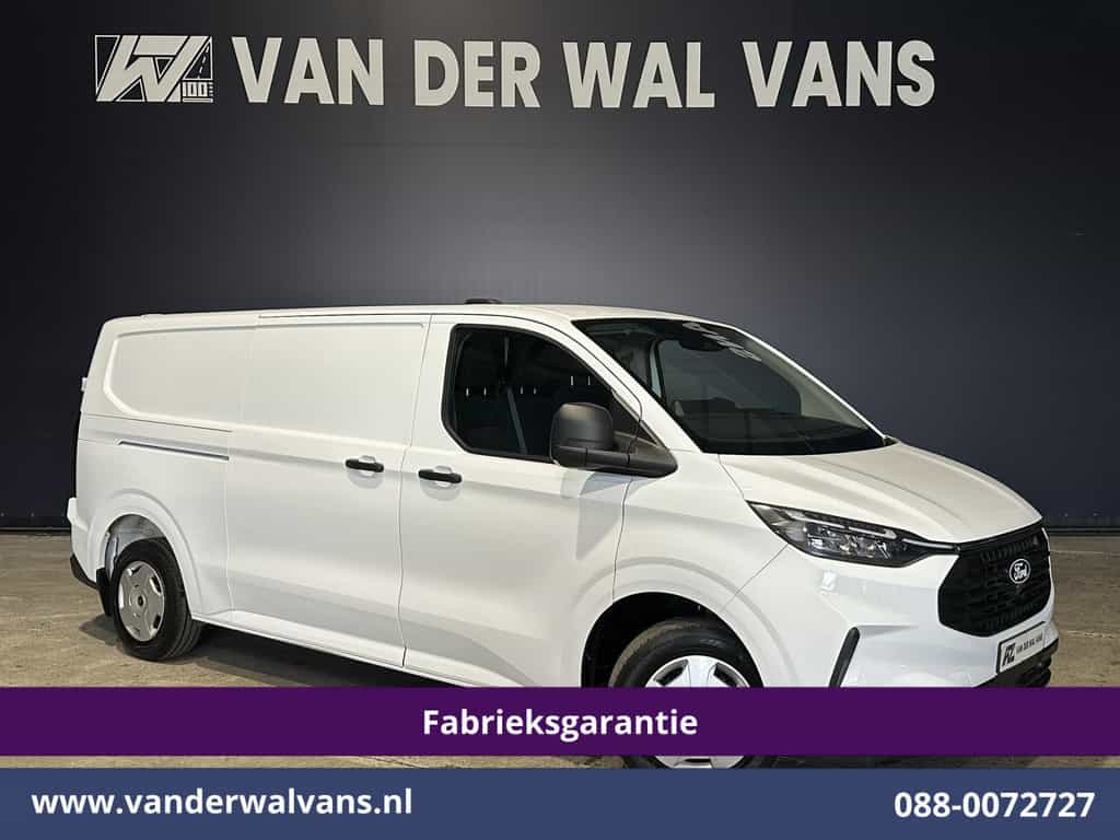 Ford Transit Custom 2.0 TDCI 136pk L2H1 Fabrieksgarantie Euro6 Airco | Camera | Apple Carplay | LED | Cruisecontrol Android Auto, Verwarmde voorruit, Parkeersensoren, Bijrijdersbank, 2800kg trekvermogen