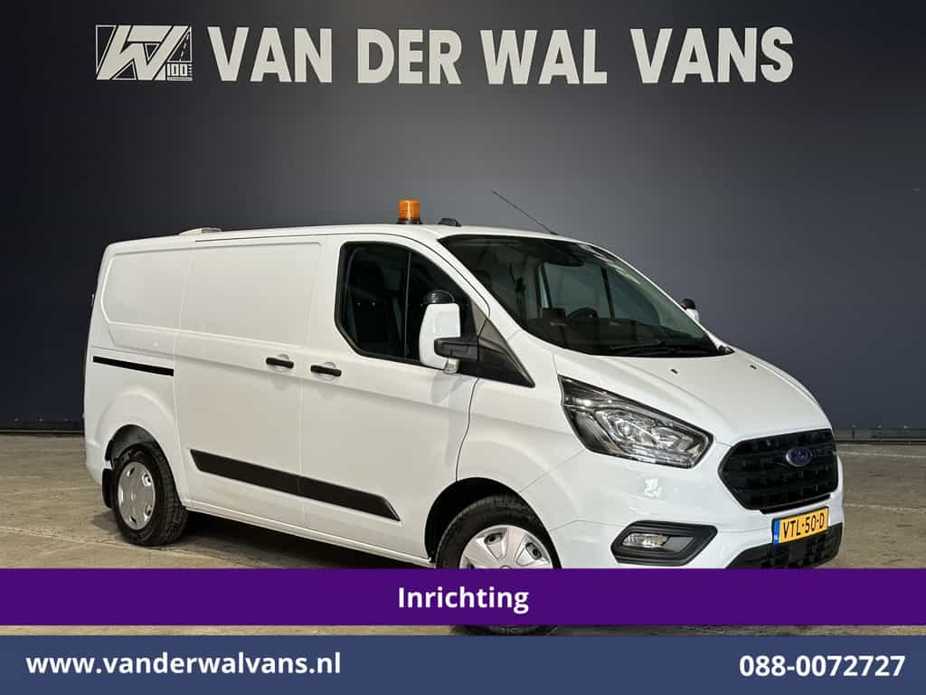 Ford Transit Custom 2.0 TDCI L1H1 Inrichting Euro6 Airco | Camera | LED | Cruisecontrol | Android Auto Stoelverwarming, Verwarmde voorruit, Parkeersensoren, Bijrijdersbank