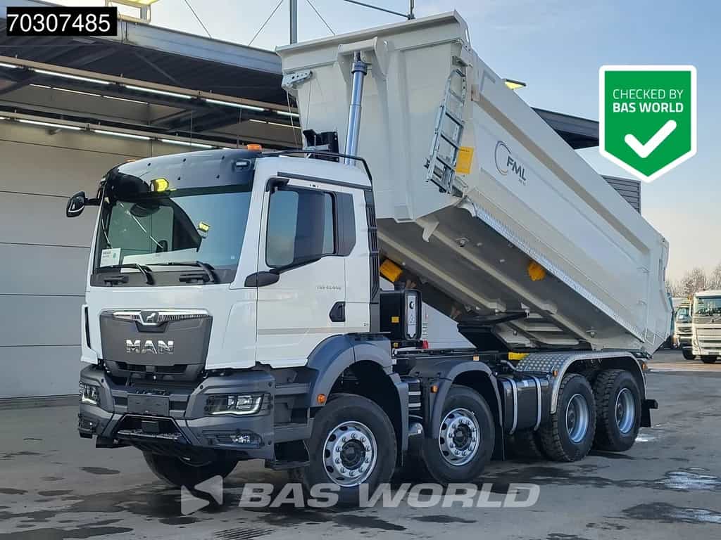 MAN TGS TGS 41.440 8X4 NEW! 20m3 KH tipper Steelsuspension Big-Axle Automatic Euro 6