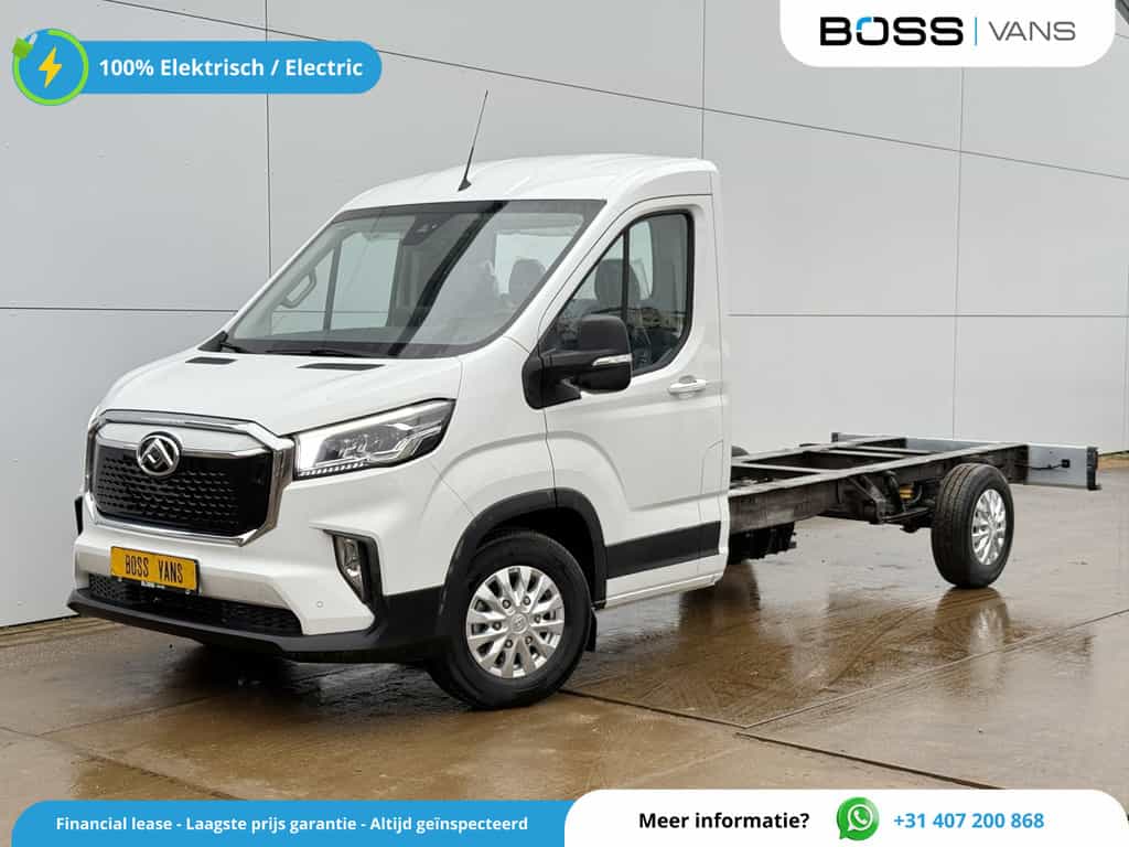 Maxus eDeliver 9 65kWh Nieuw L4 Elektrisch 172km WLTP 204PK 80kw Snelladen Carplay Adaptieve Cruise Control LED Airco