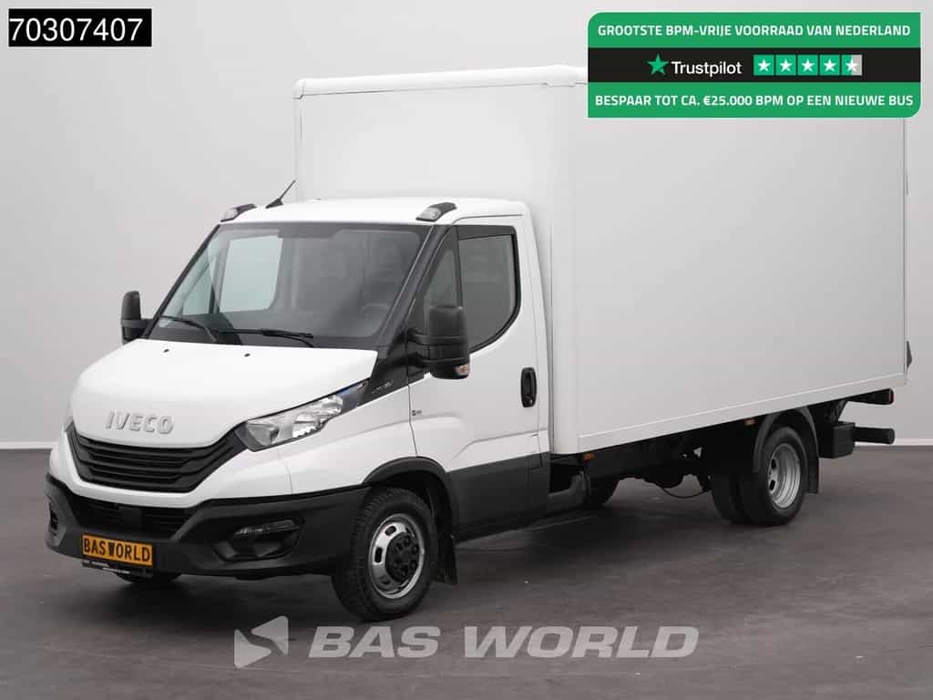 Iveco Daily 35C16 Laadklep Dubbellucht 160PK Bakwagen Airco Euro6 Meubelbak Koffer Airco