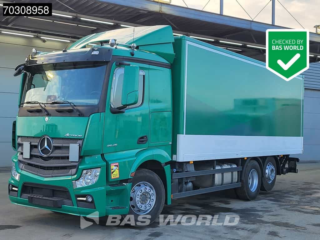 Mercedes Actros 2545 6X2 Lift+Steering Axle Retarder 1500kg Ladebordwand Automatic Euro 6
