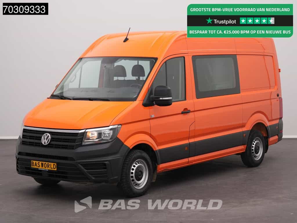 Volkswagen Crafter 140pk Dubbel Cabine L3H3 Airco Euro6 DC Doka Mixto Airco Dubbel cabine