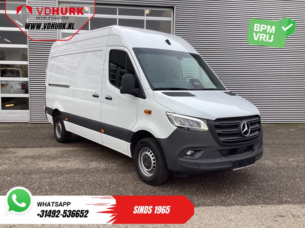 Mercedes-Benz Sprinter 317 CDI Aut. L2H2 3.5t Trekverm./ LED/ Gev.Stoel/ 270 Gr.Deuren/ Stoelverw./ Navi/ Camera/ PDC/ Cruise/ Airco