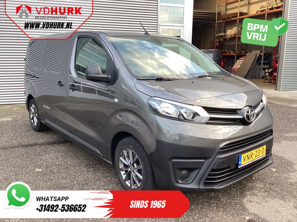 Toyota PROACE Worker 1.5 D-4D 120PK Live Carplay/ Cruise/ Airco/ LMV/ Trekhaak/ Navi/ Camera/ PDC NL Auto