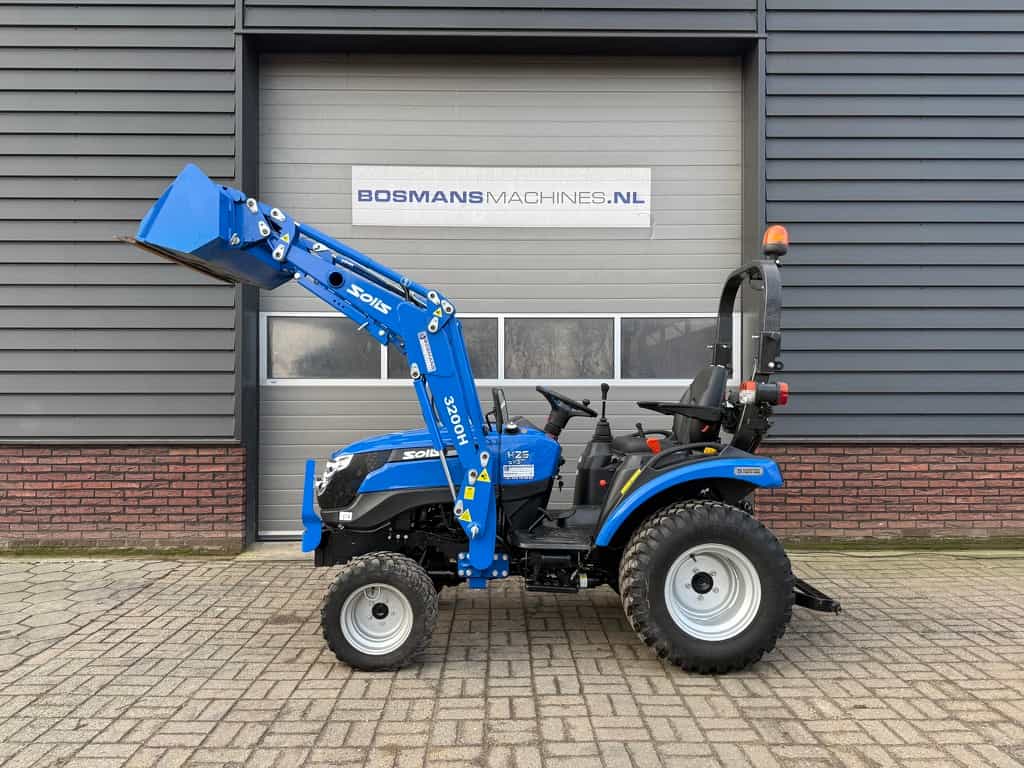 Solis 26 HST 4WD minitractor met frontlader BJ 2025 85 uur
