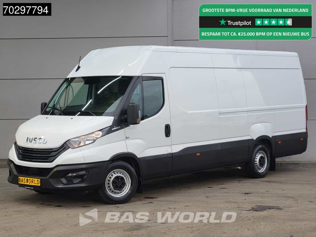 Iveco Daily 35S16 Automaat L3H2 160PK 3,5t Trekgewicht Airco Parkeersensoren Euro6 L3 Airco